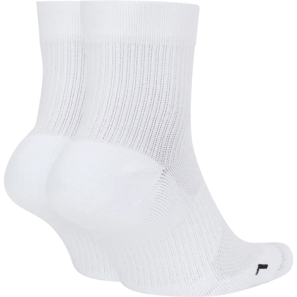 NikeCourt Multiplier Max Tennis Ankle Socks (2 Pairs)