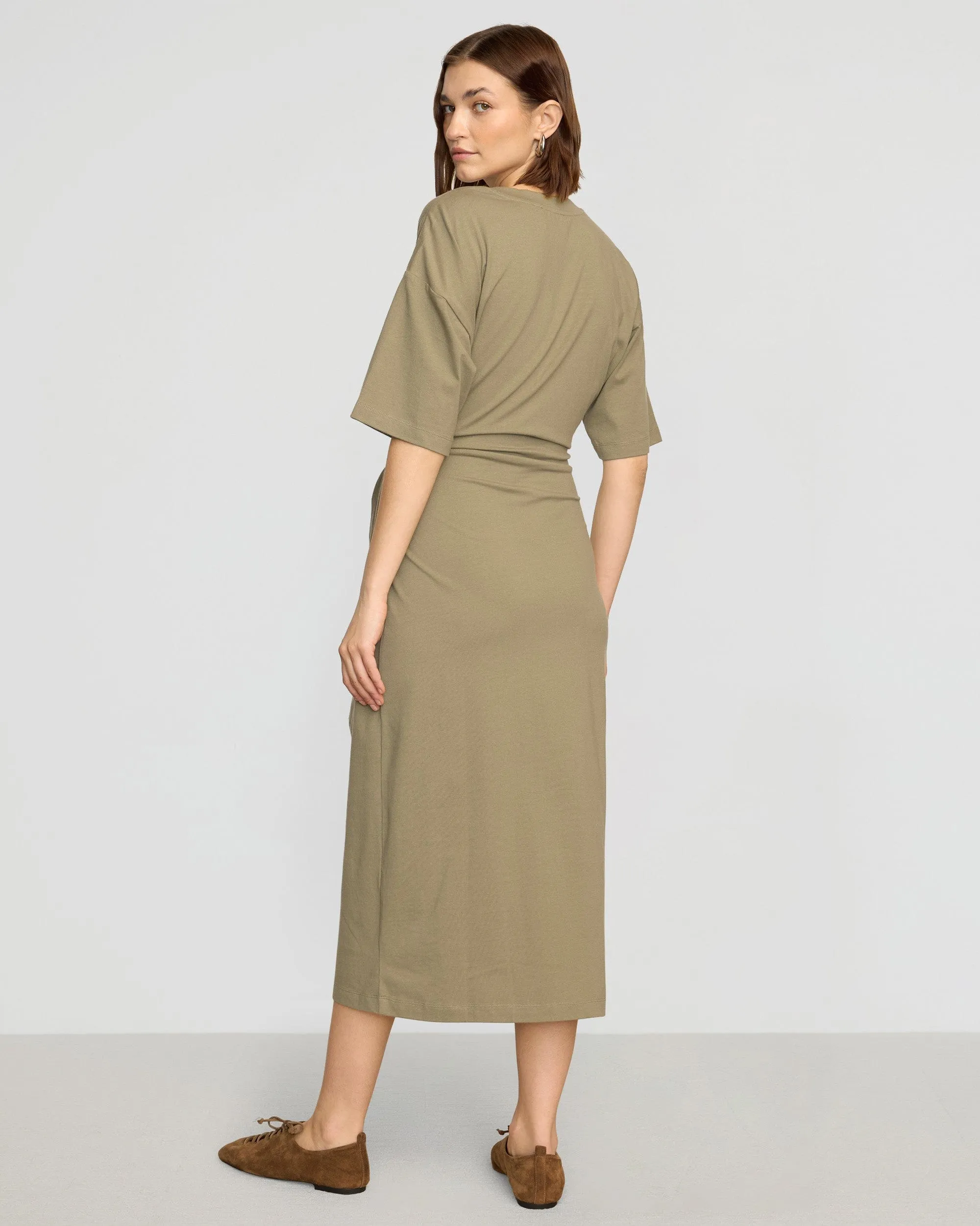 Noa Organic Cotton T-Shirt Wrap Dress