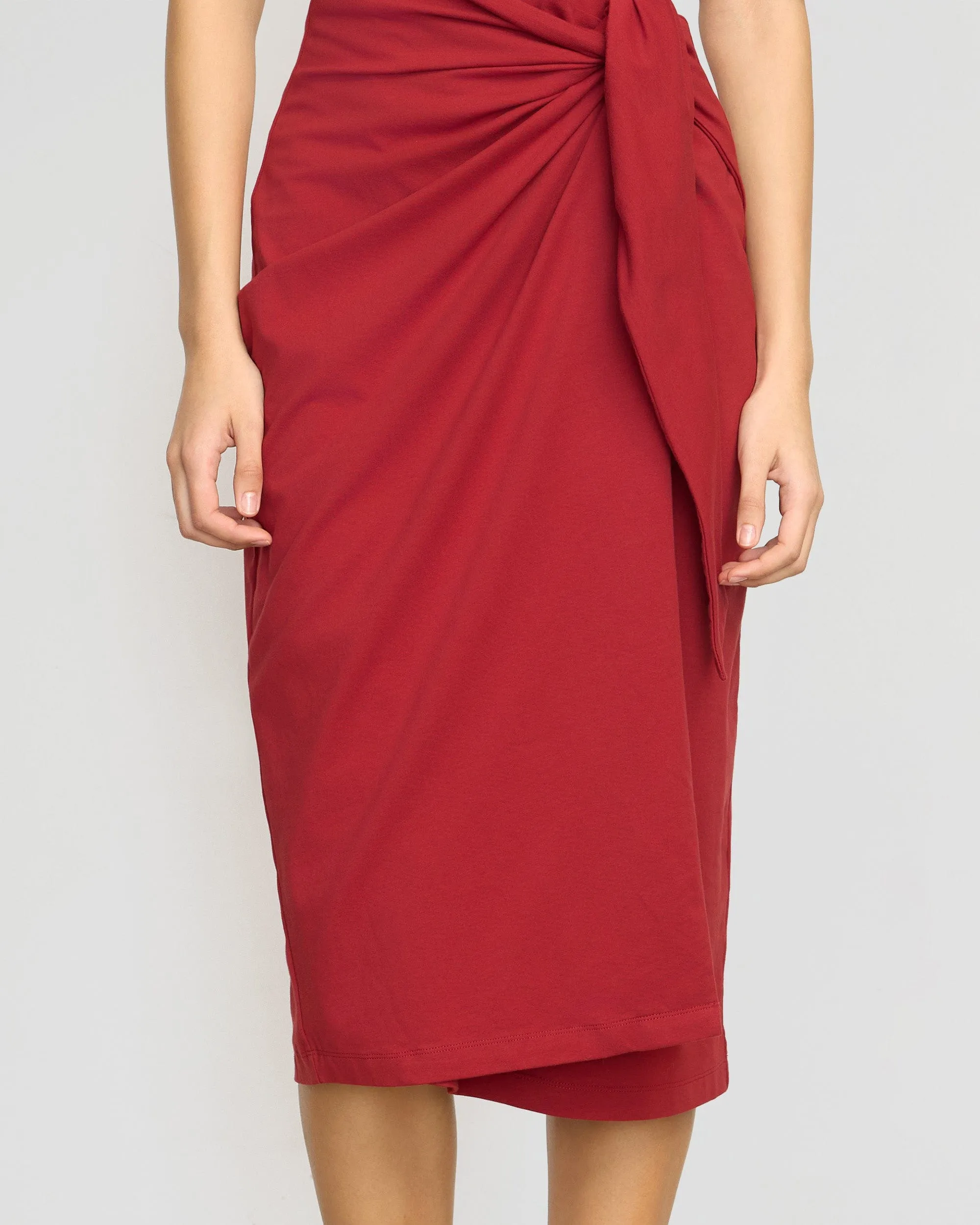 Noa Organic Cotton T-Shirt Wrap Dress