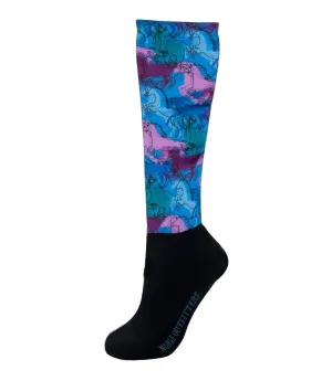 Noble Peddies Blue Plum Running Horses