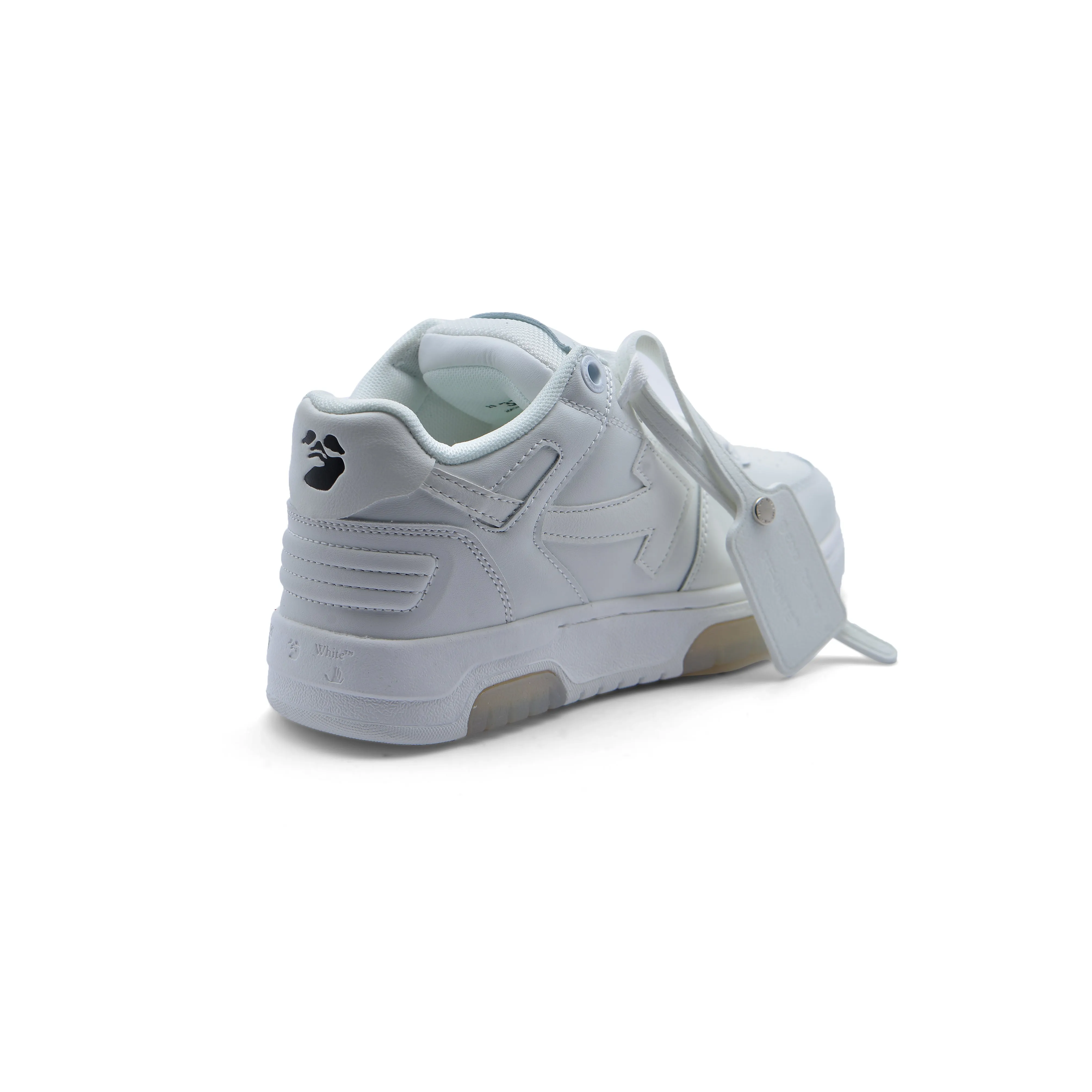 Off-White Logic Out Of Office Lace-Up Sneakers 189S24-W White