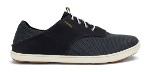 OluKai Nohea Moku Men’s No Tie Boat Shoe Black