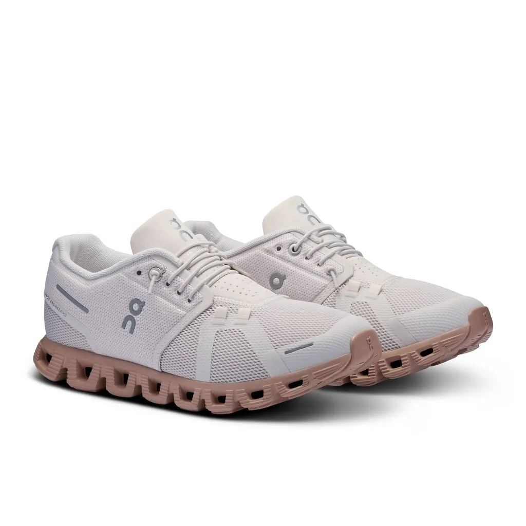 On Running Cloud 5 (Womens) - Sand/Rosebrown