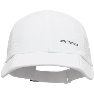 Orca Foldable Running Cap - White