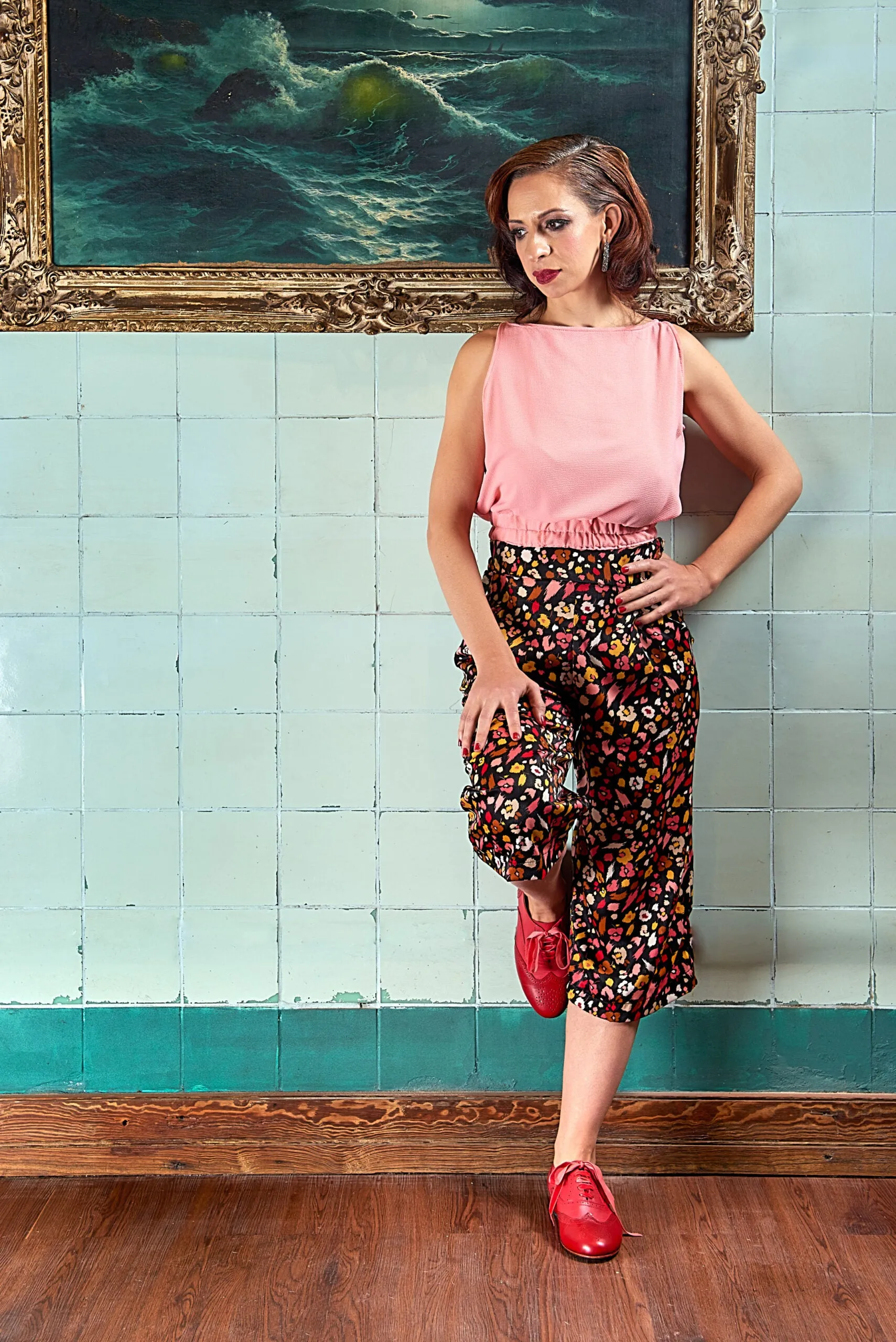 Oxford Curvy / Bordo