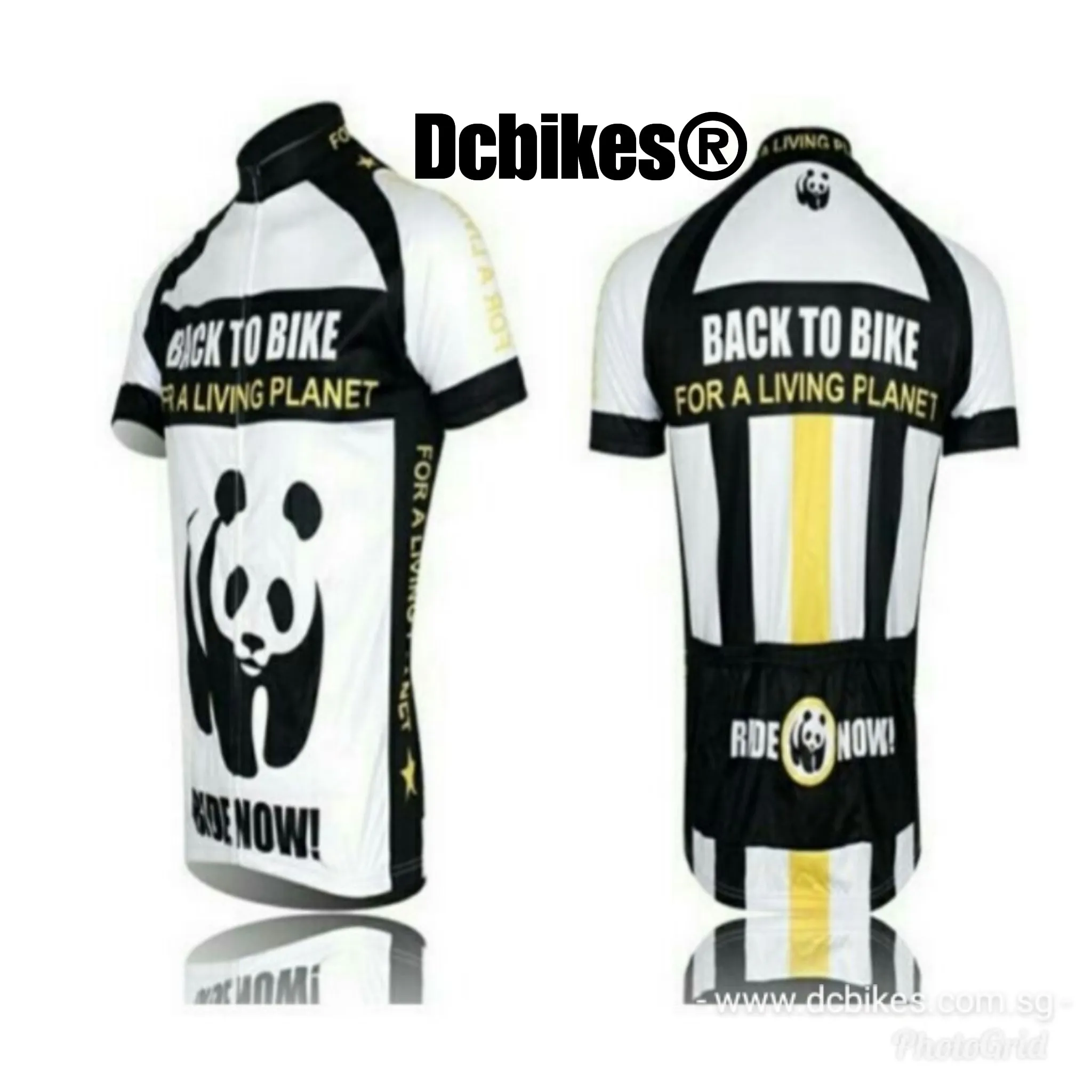 Panda Ride Now Road Cycling Jersey