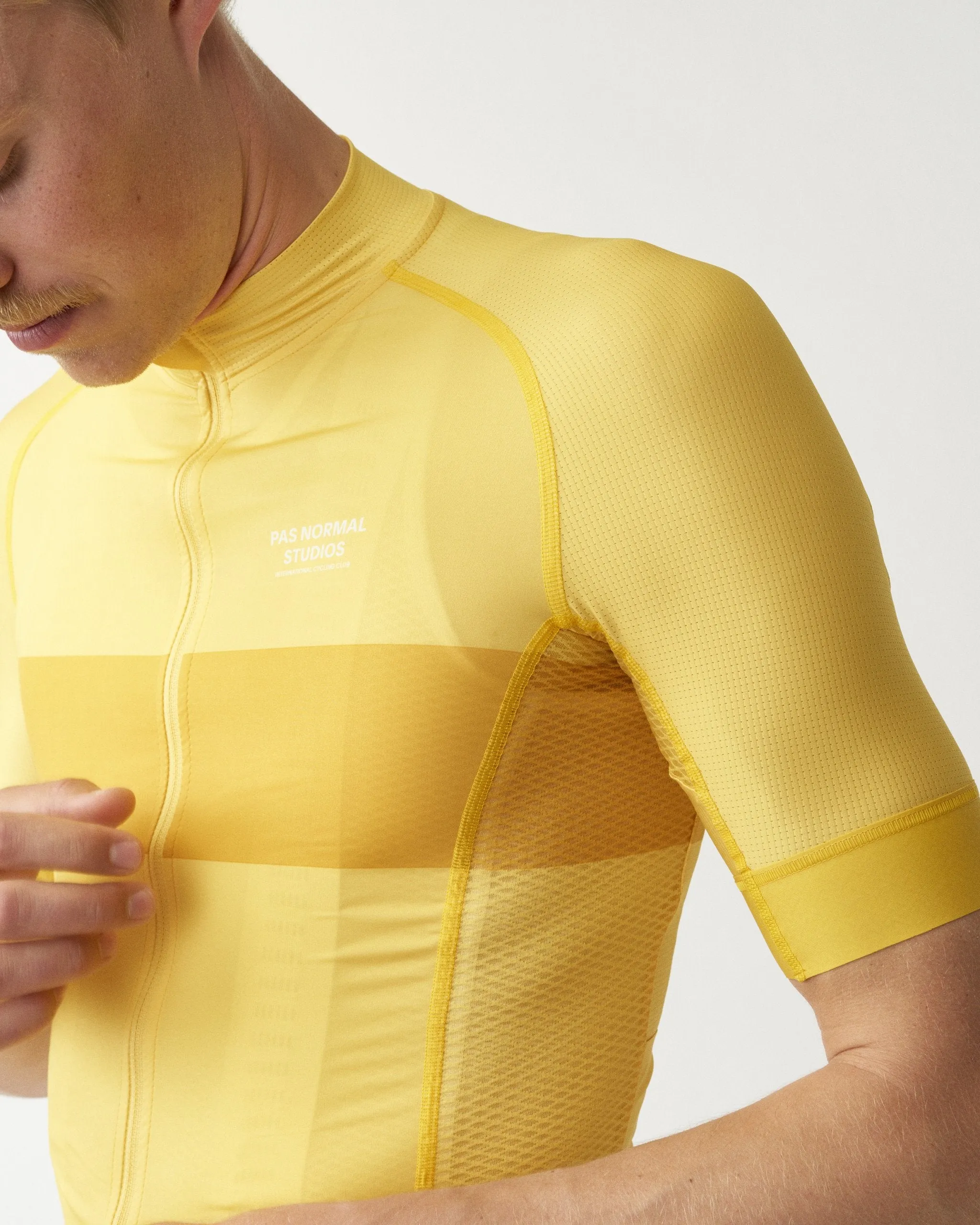 Pas Normal Studios - Solitude Jersey - Yellow Stripe