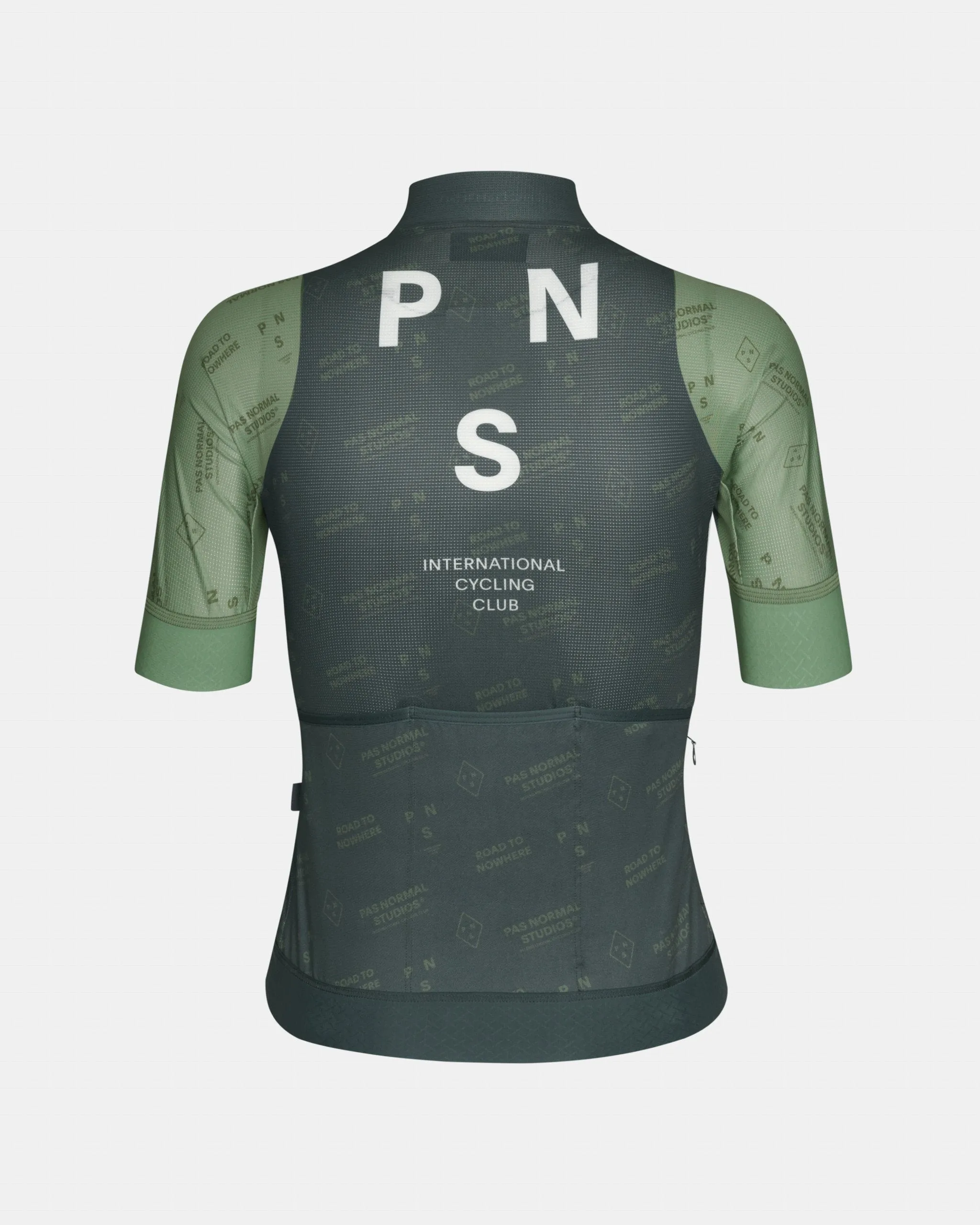 Pas Normal Studios Women's Mechanism Late Drop Jersey - Dark Moss Contrast