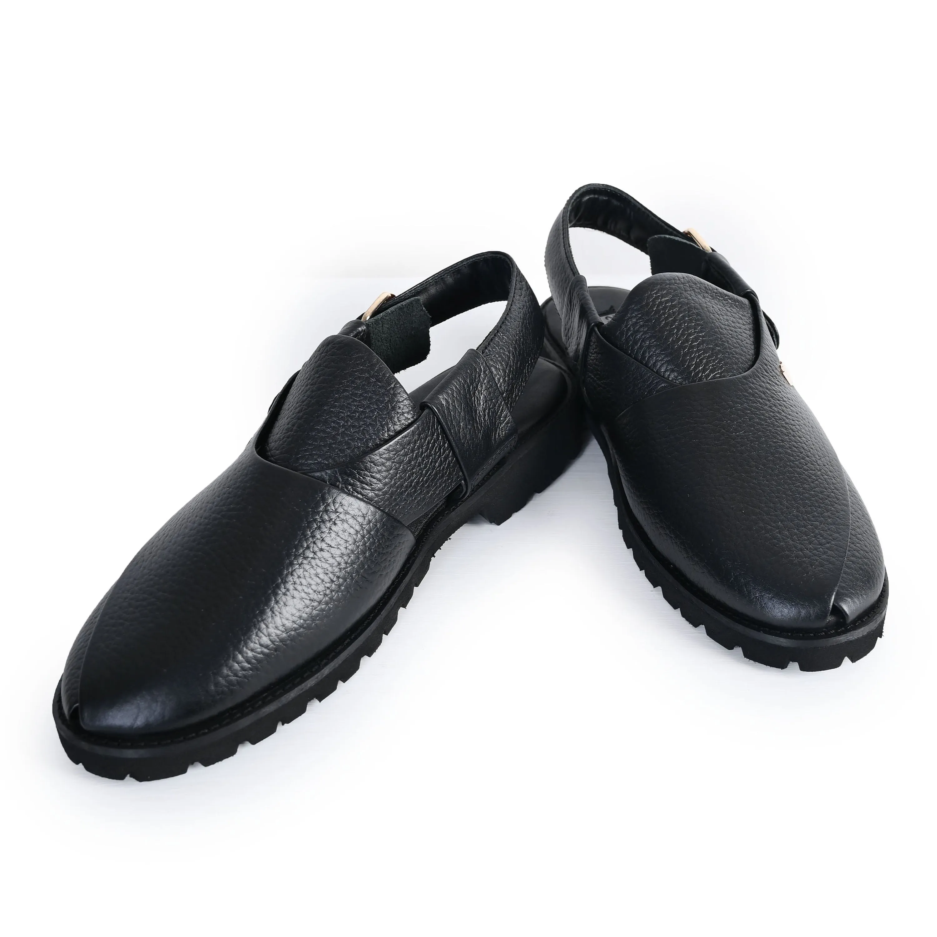 PEBBLE LEATHER COMFORT SANDAL