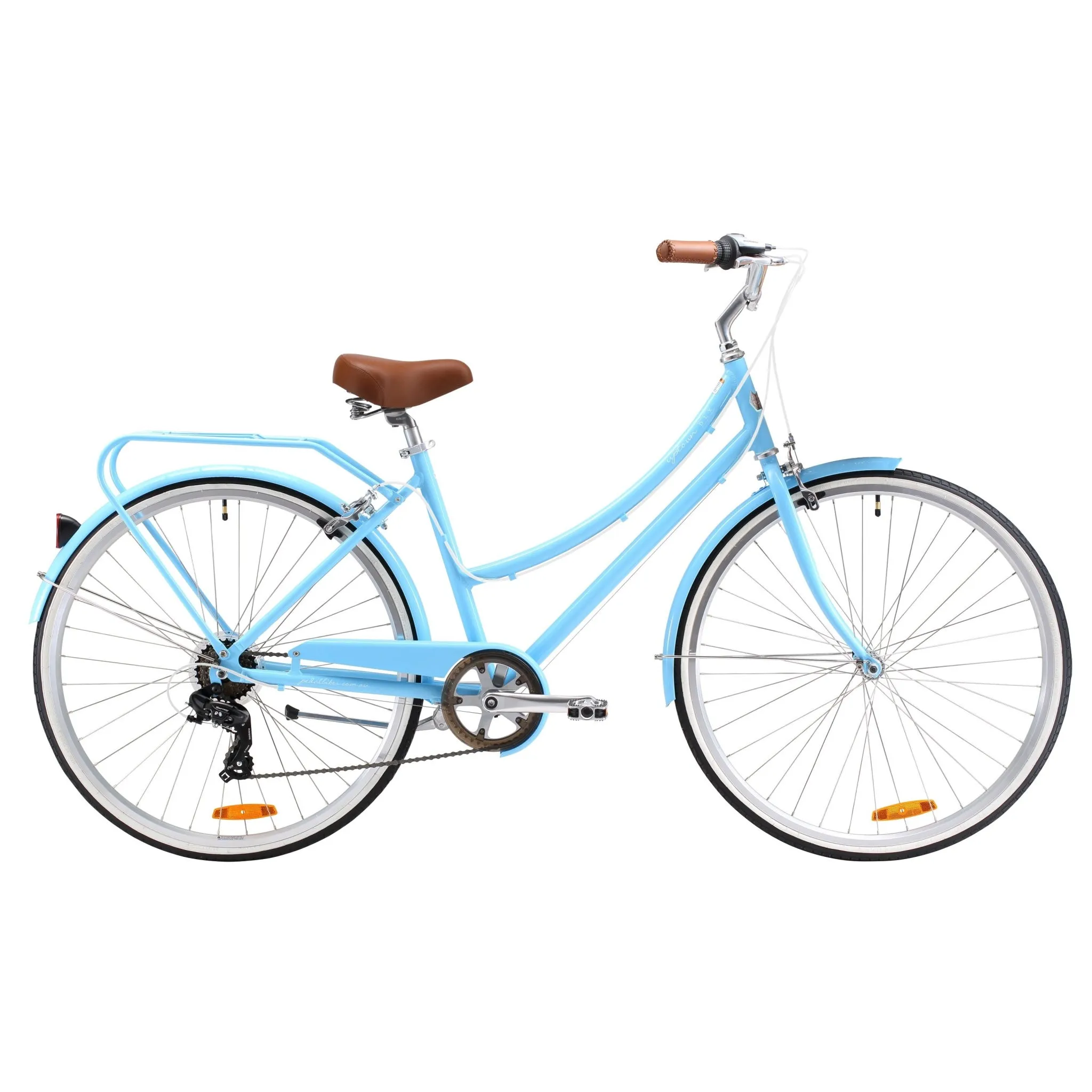 Pedal Uptown DLX 7-Speed Cruiser Bike Light Blue