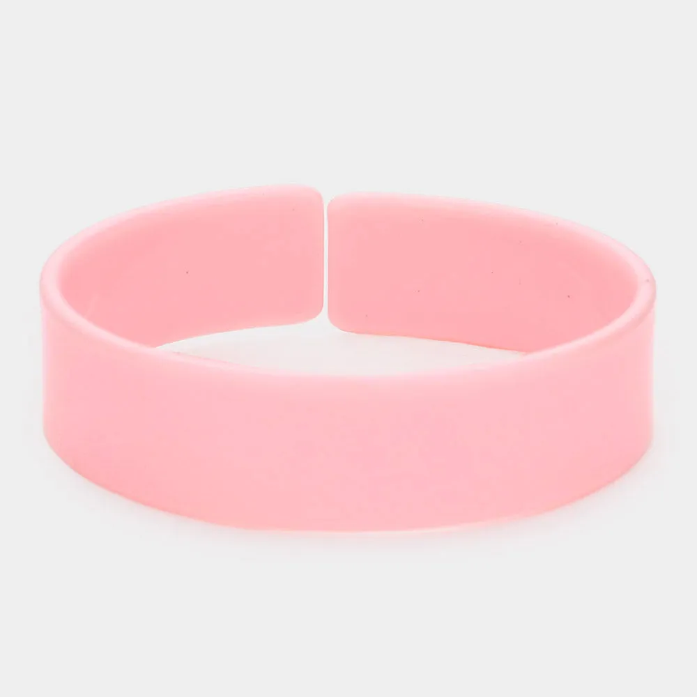 Pink Adjustable Fun Fashion Bracelet | Outfit of Choice Jewelry | 561373