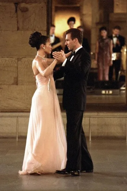 Pink Jennifer Lopez (J.Lo) Strapless Prom Celebrity Dress Maid in Manhattan