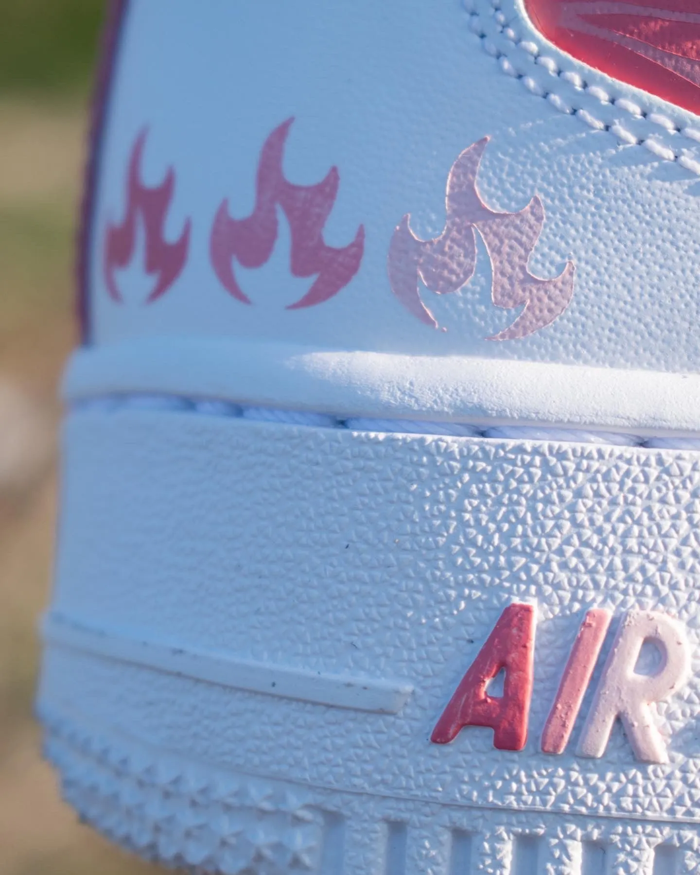 PINK ZENTANGLE AirForce 1 mid