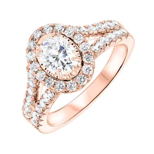 PLAT - 950 White Gold & Diamond Fashion Ring -1-1/2 ctw