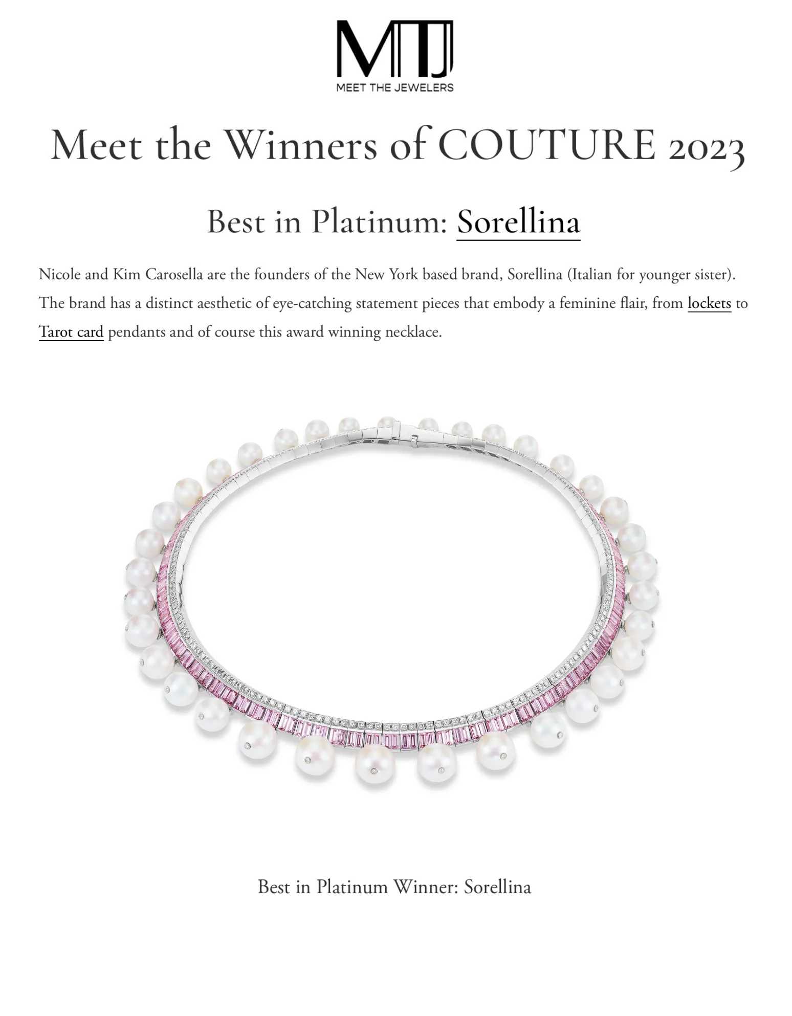 Platinum Collar