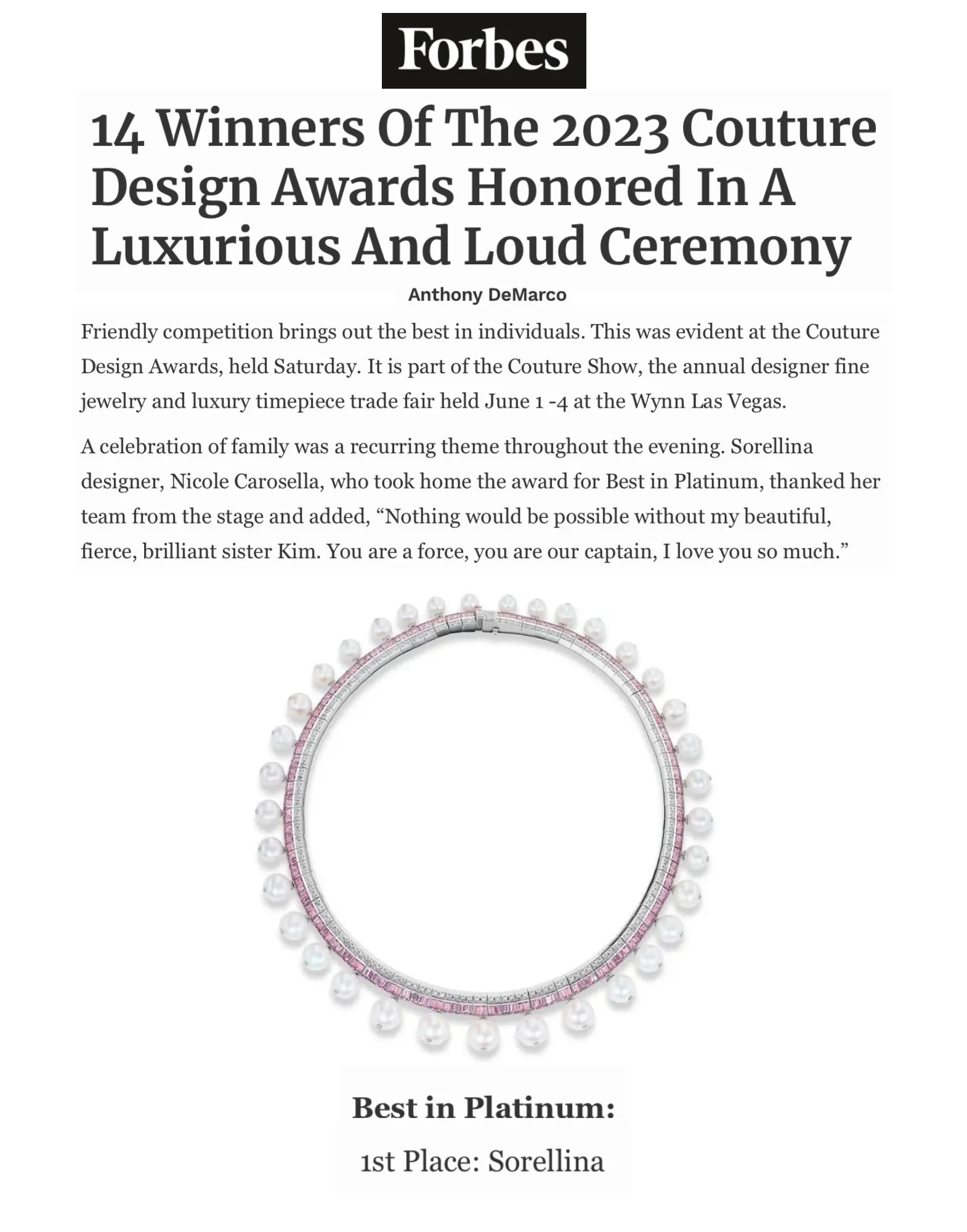 Platinum Collar