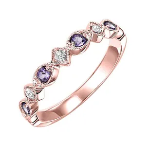Platinum (PLAT 950) Sparkle Fashion Ring - 1/10 ctw