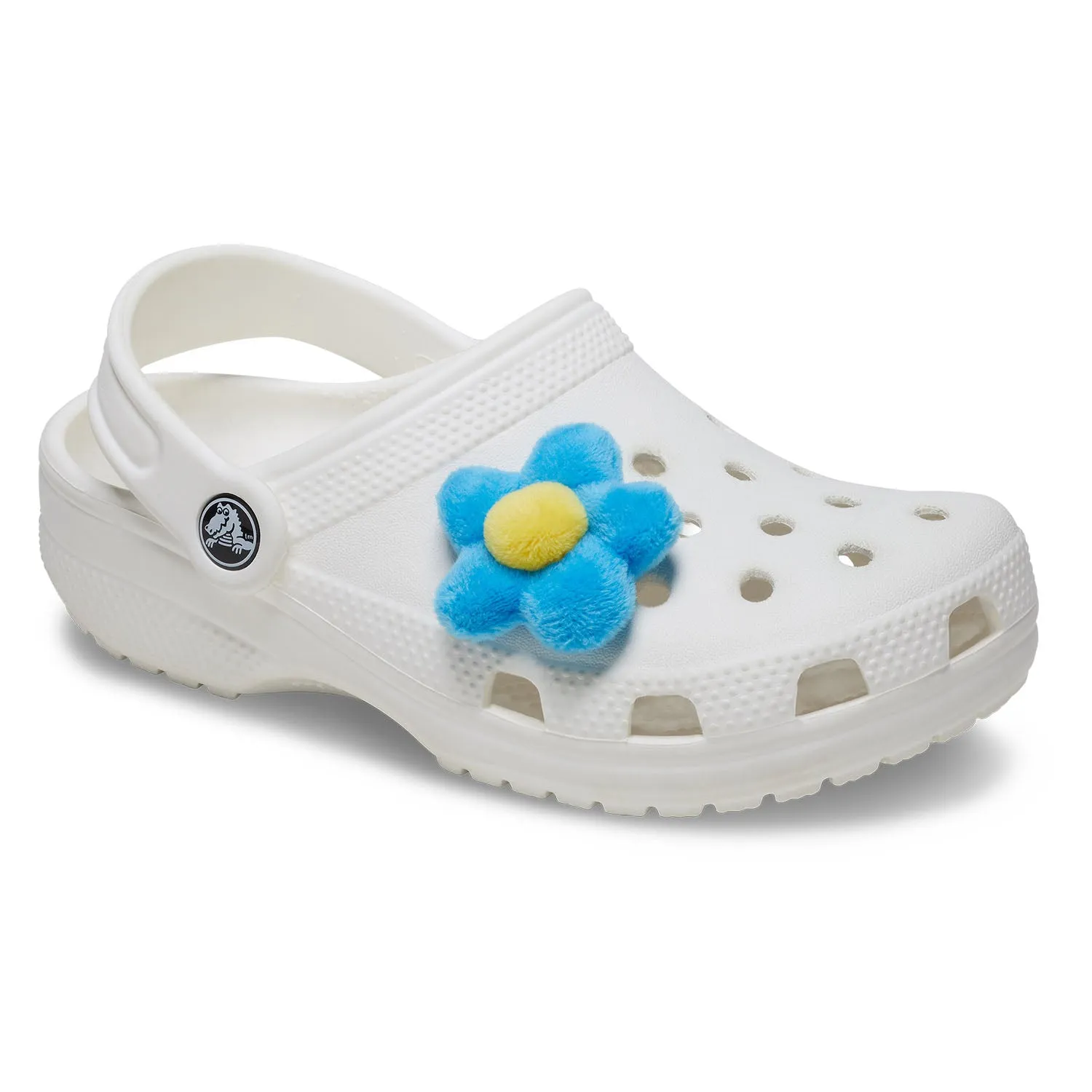 Plush Blue Flower  Jibbitz