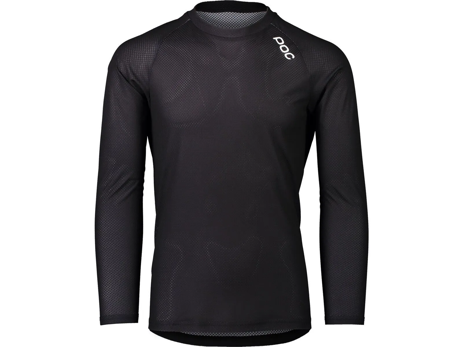 POC MTB Pure Long Sleeve Men's Jersey - Uranium Black - Large