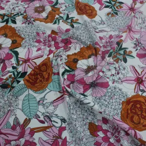 Printed Linen Fabric 150cm