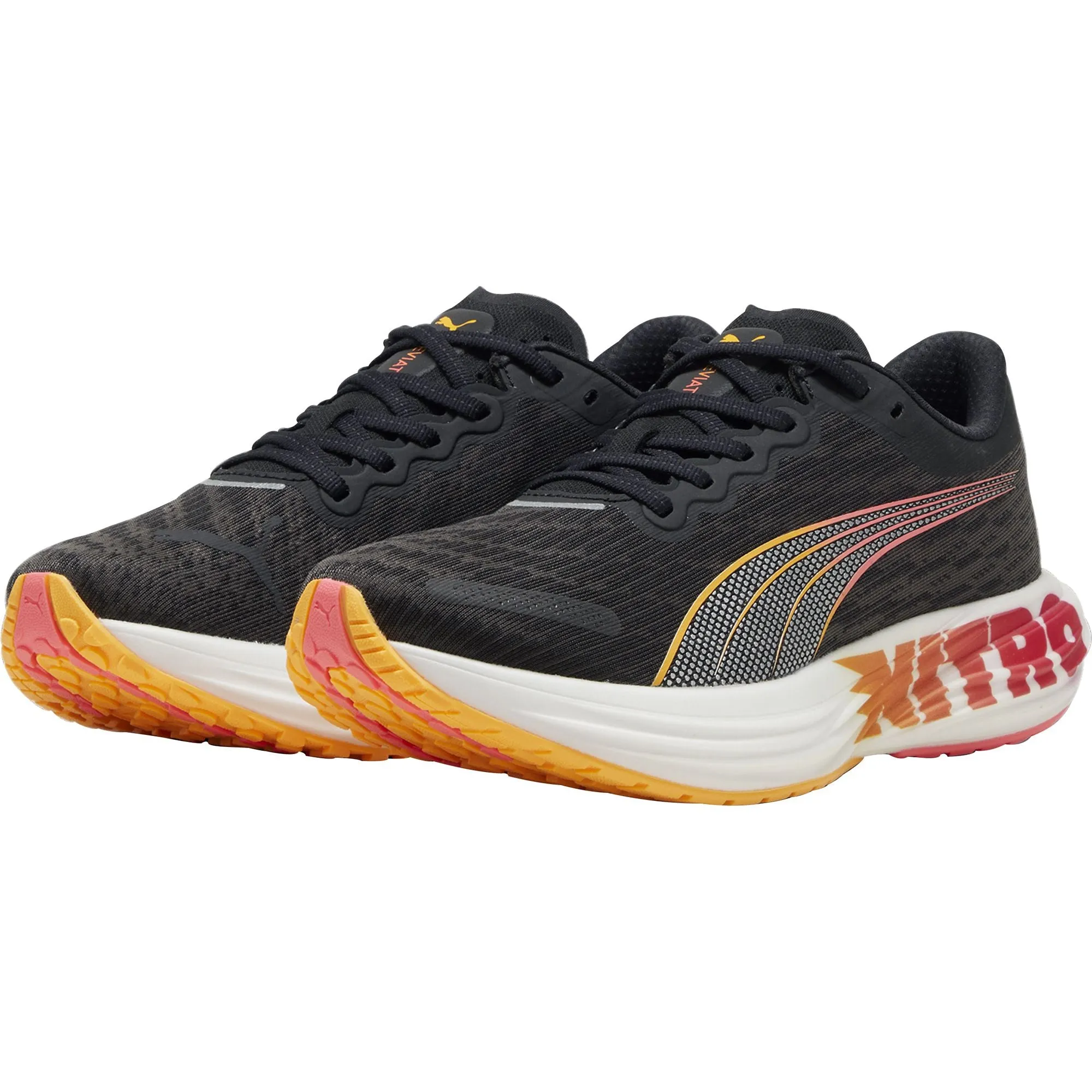 Puma Deviate Nitro 2 Mens Running Shoes - Black