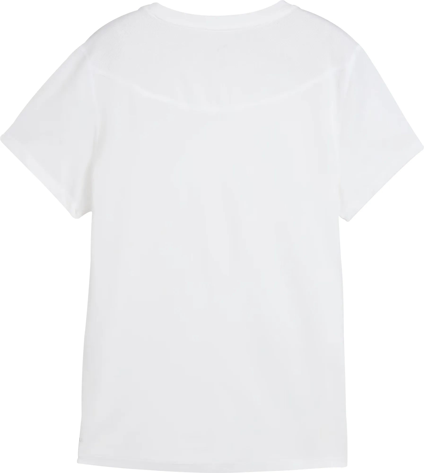 Puma Run Graphic Mesh Short Sleeve Womens Running Top - White