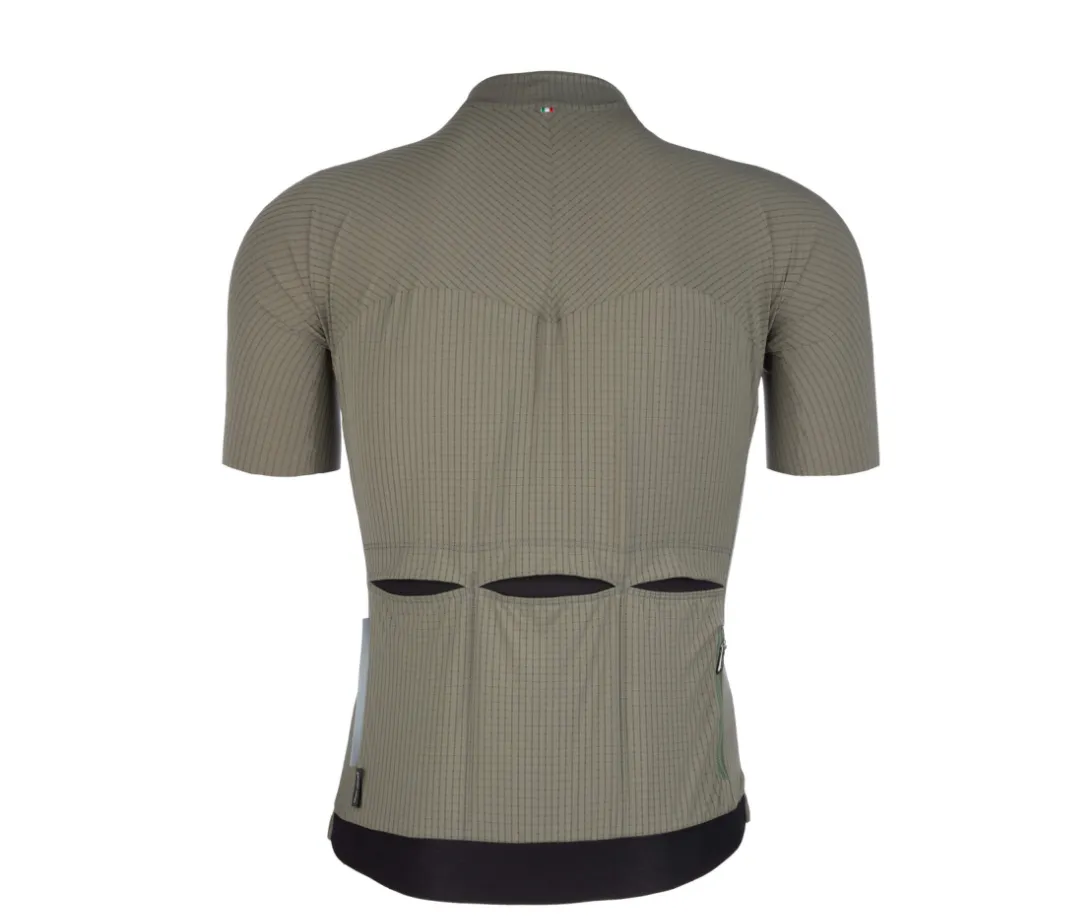 Q36.5 PINSTRIPE X MENS JERSEY OLIVE
