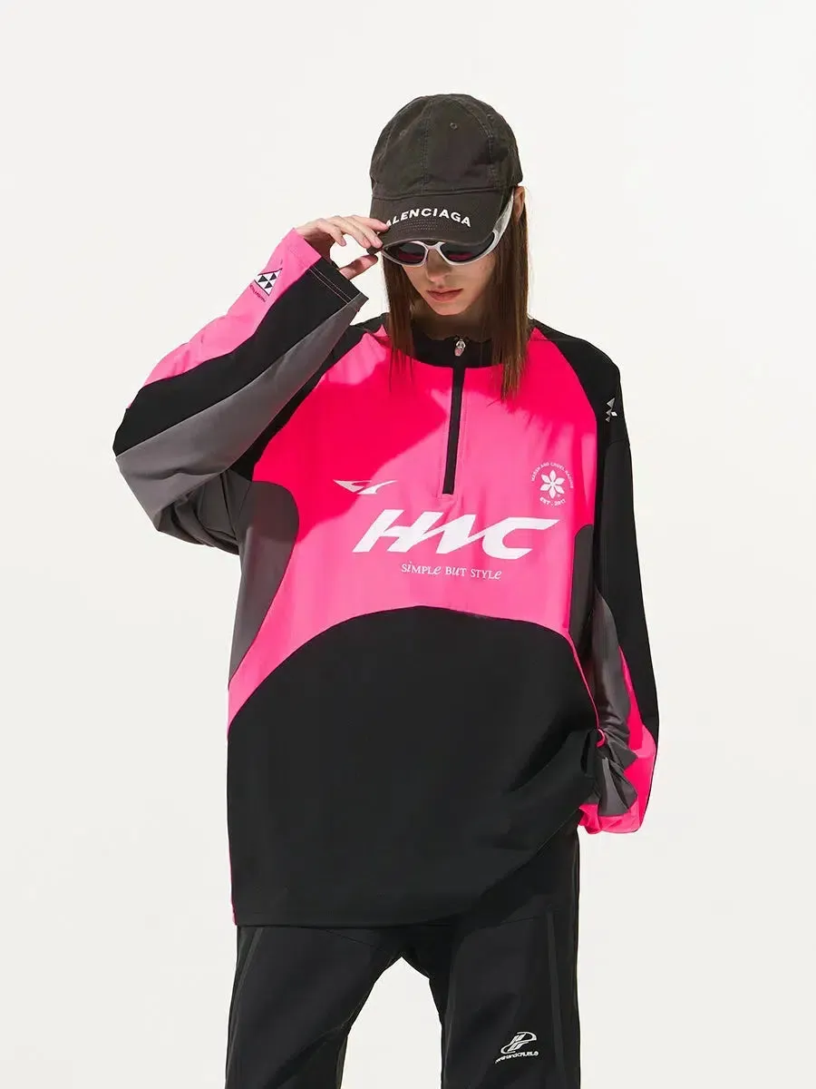Quick-drying Half-zip Cycling Pullover