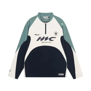 Quick-drying Half-zip Cycling Pullover
