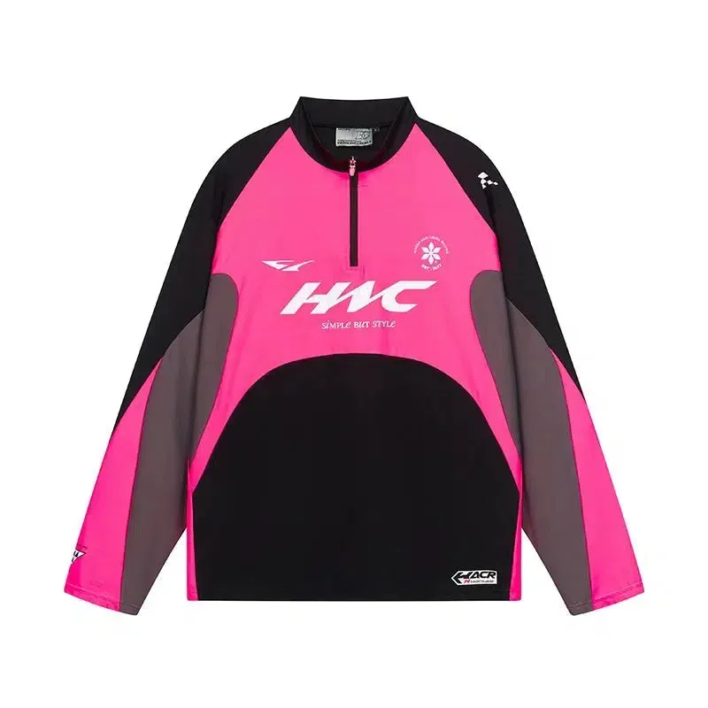 Quick-drying Half-zip Cycling Pullover