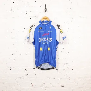 Quick Step Floors Latexco Cycling Top Jersey - Blue - XL