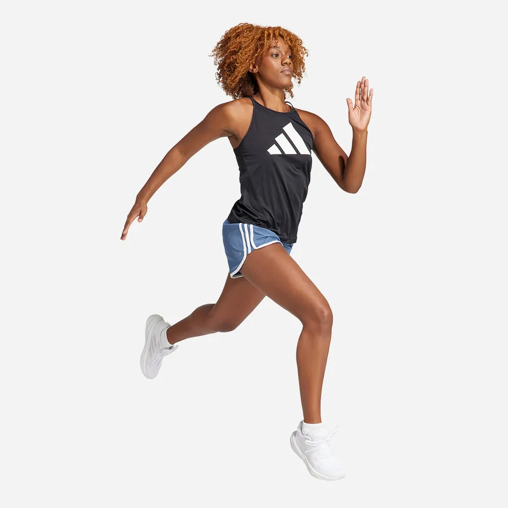 Quần Ngắn Nữ Adidas Marathon 20 - Xanh Dương
