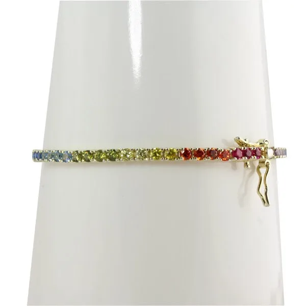RAINBOW TENNIS BRACELET