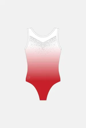Red Ombre Training Leotard