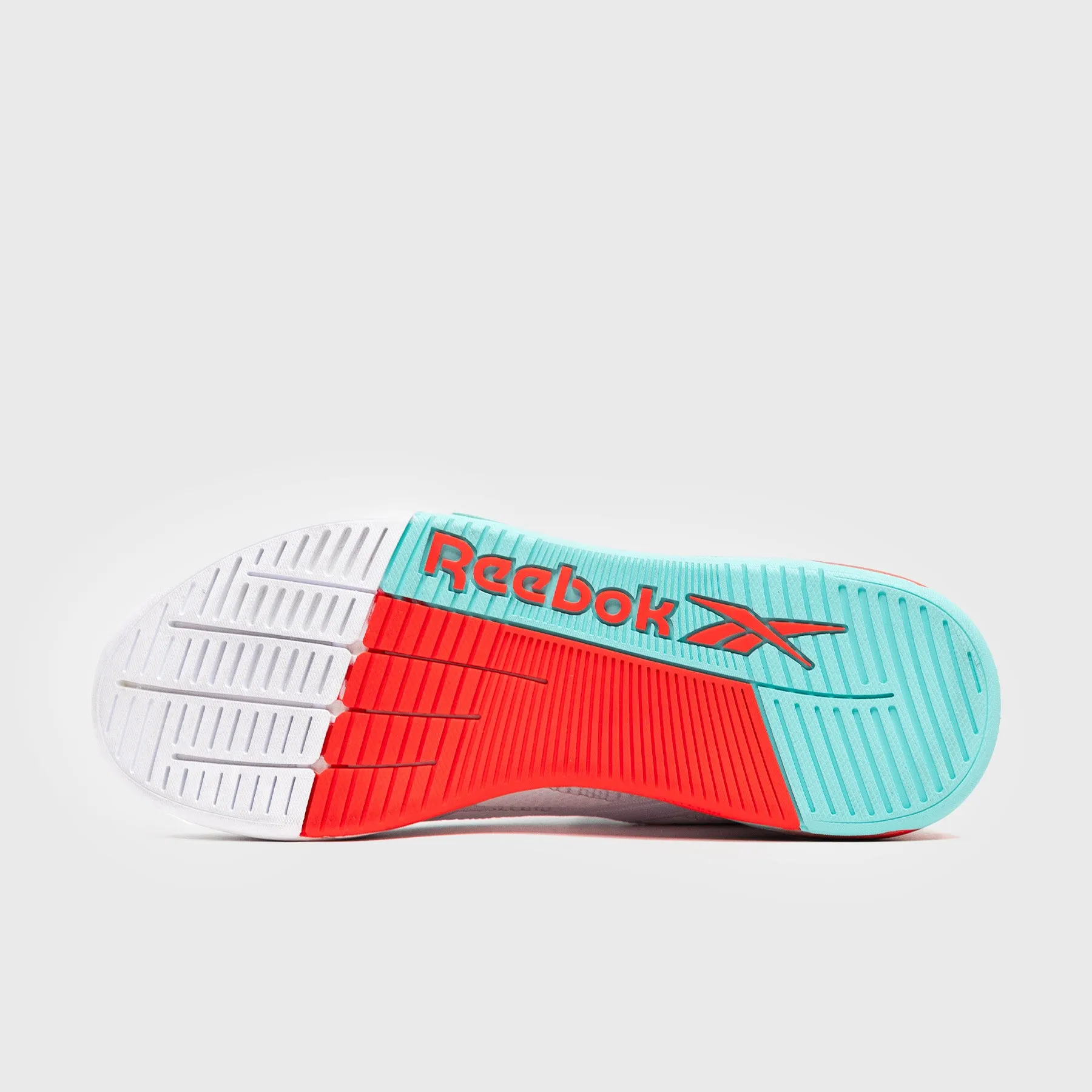 REEBOK - NANO X5 - WOMEN'S - FTW WHITE/AI AQUA/ENERGY RED