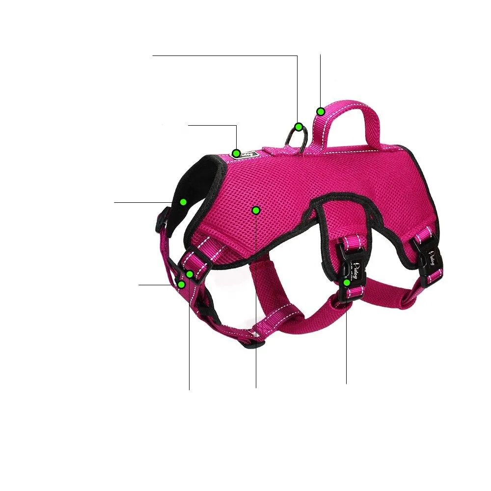 Reflective Anti Escape Dog Training Harness