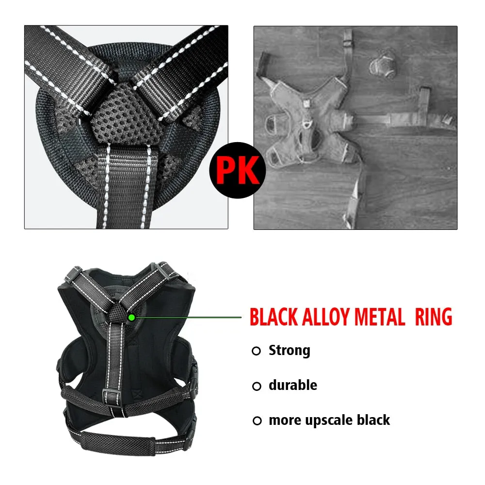 Reflective Anti Escape Dog Training Harness