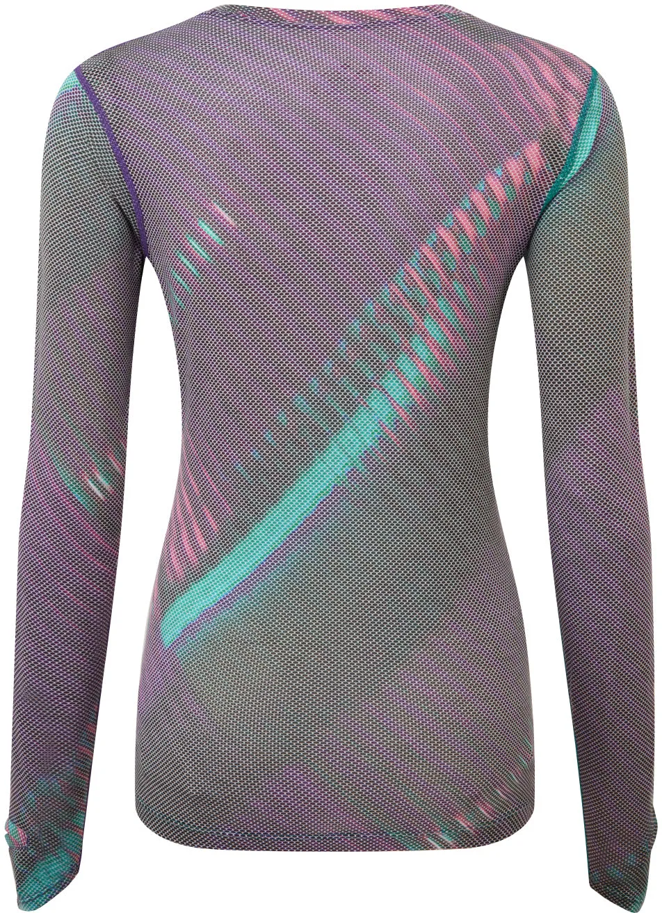 Ronhill Tech Golden Hour Long Sleeve Womens Running Top - Purple