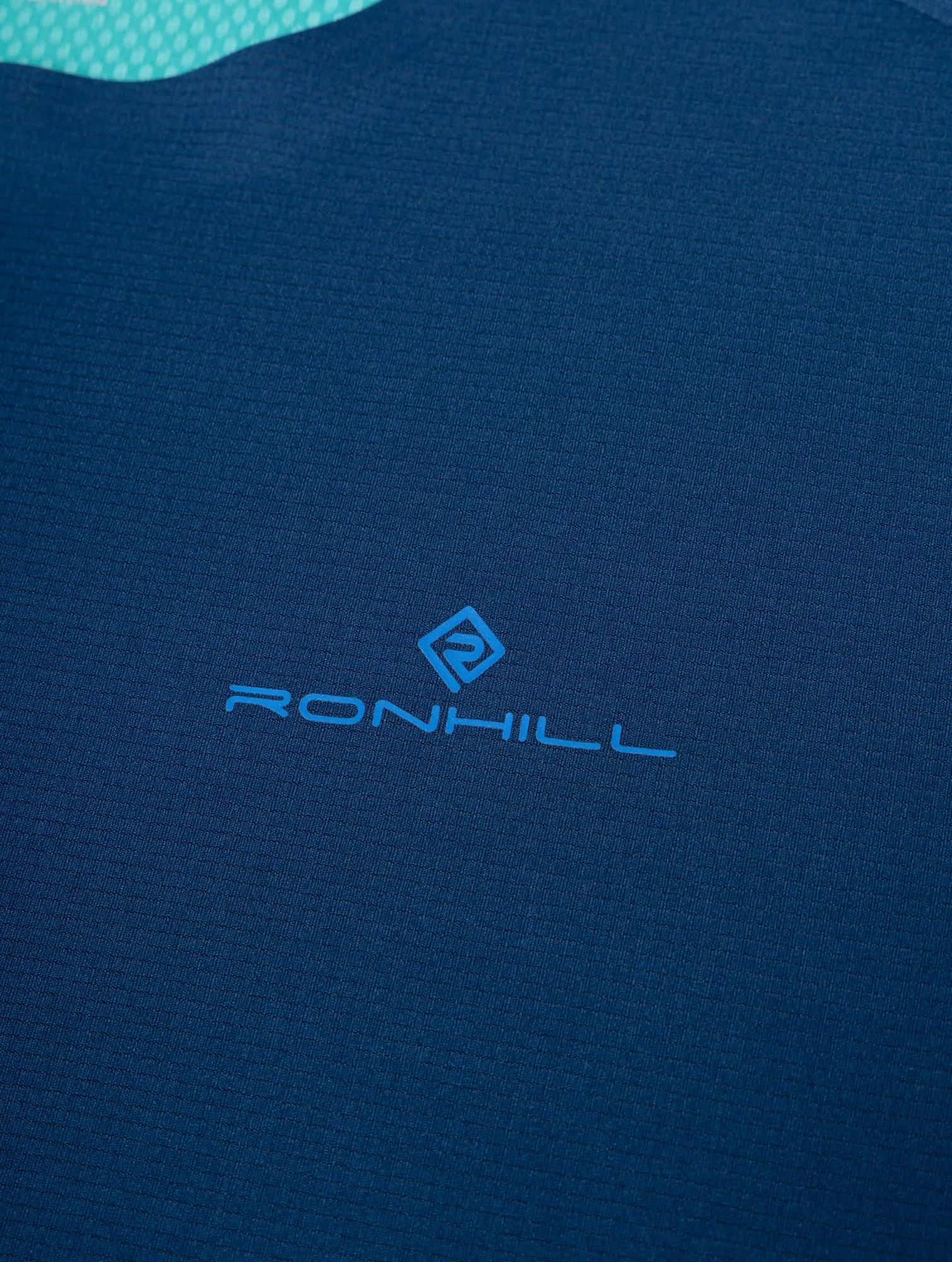 Ronhill Tech Race Short Sleeve Mens Running Top - Blue