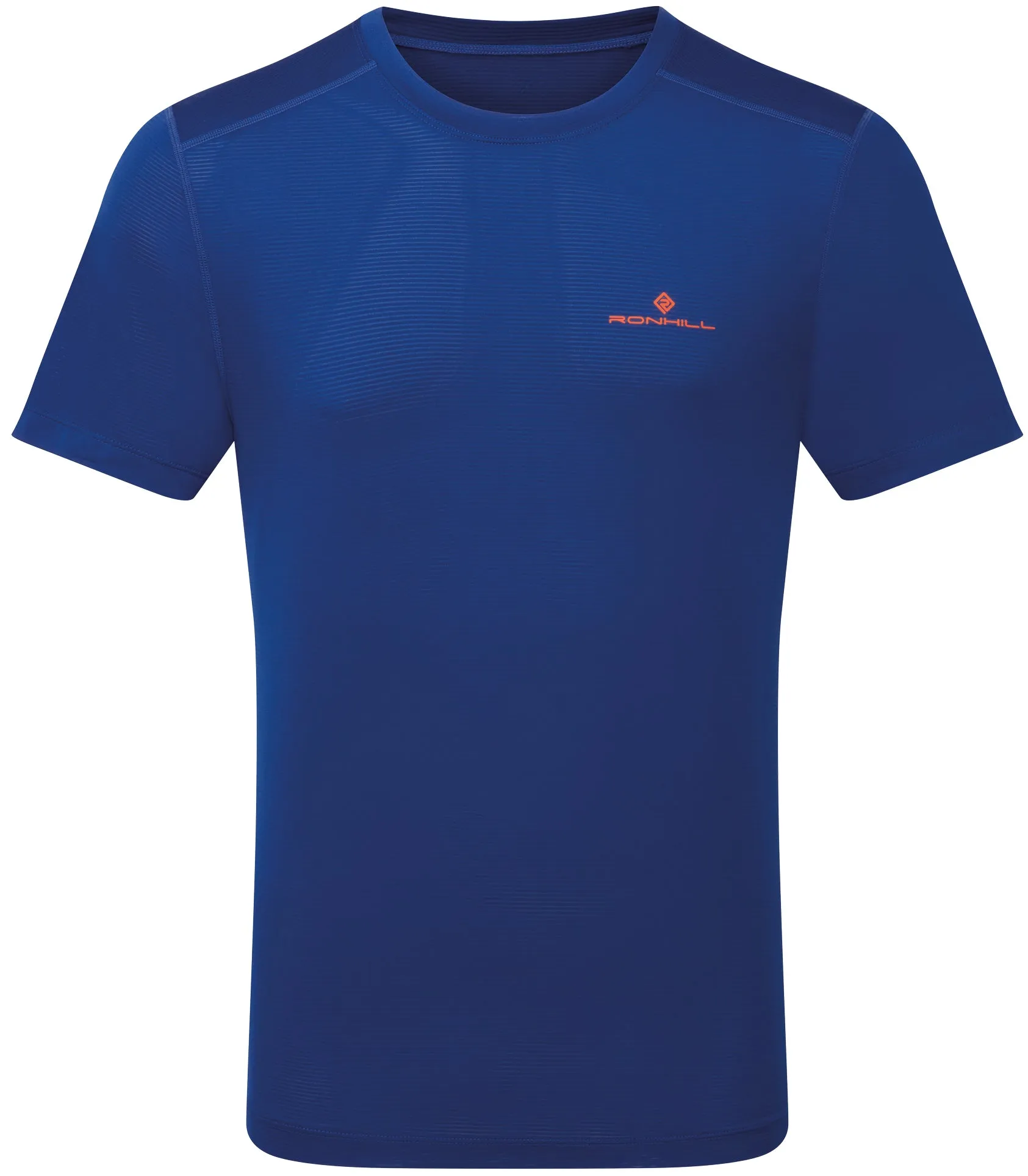 Ronhill Tech Short Sleeve Mens Running Top - Blue