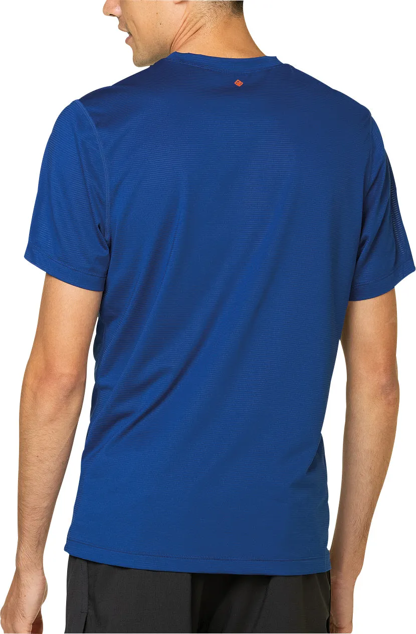 Ronhill Tech Short Sleeve Mens Running Top - Blue