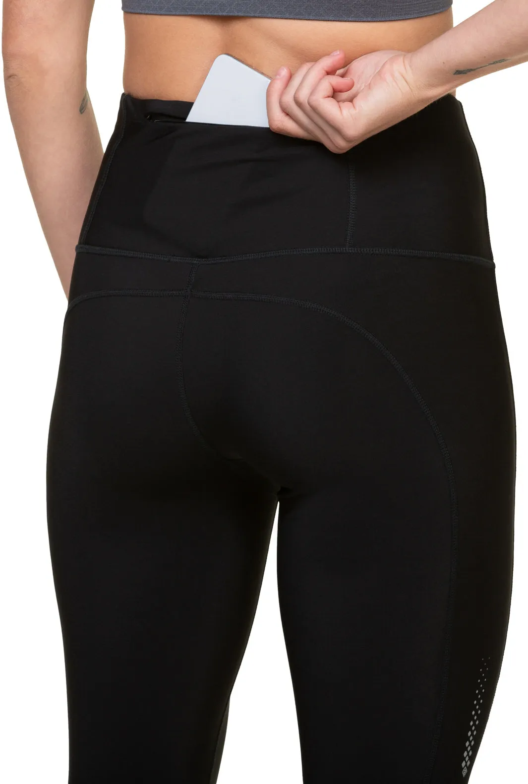 Ronhill Tech Winter Womens Long Running Tights - Black