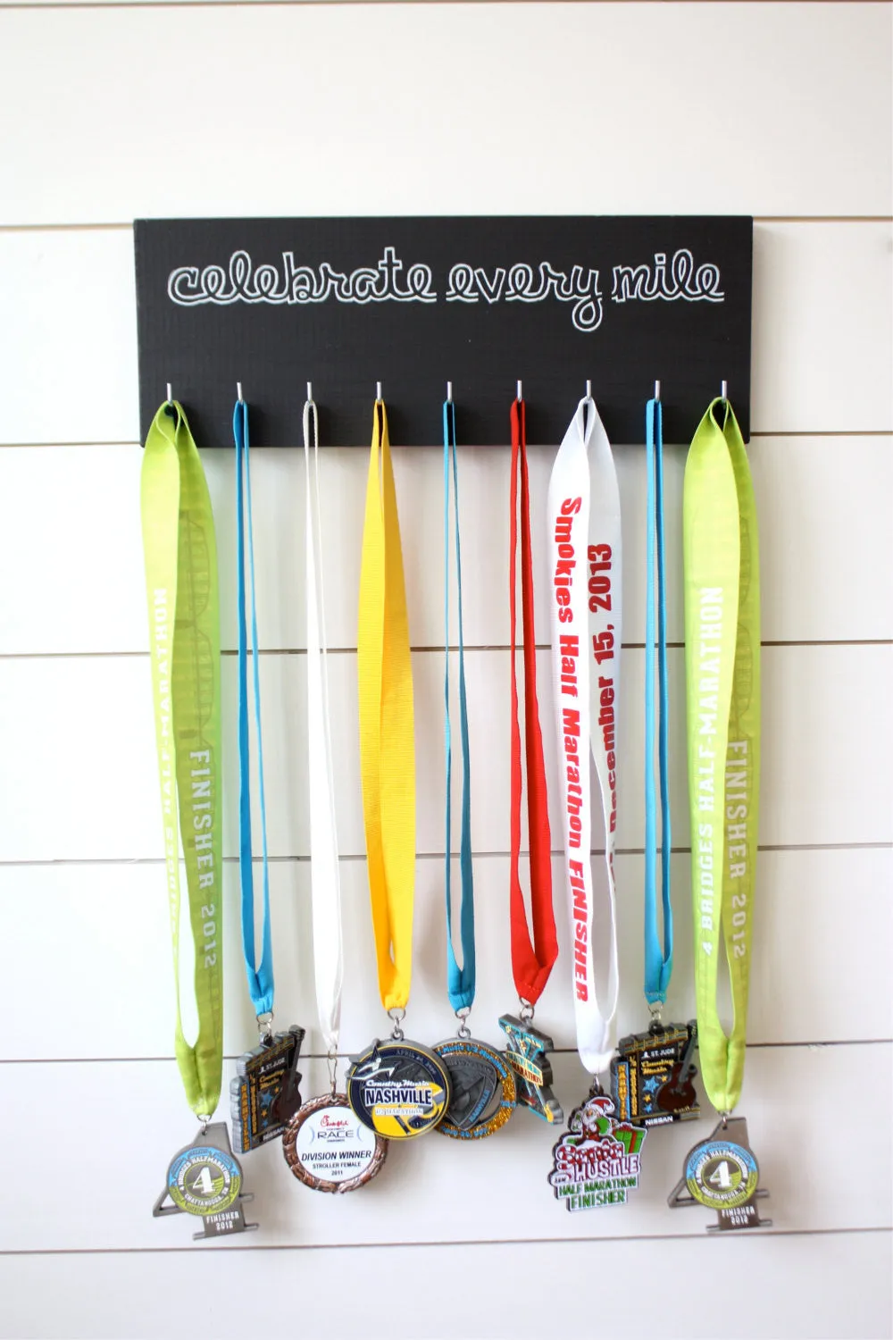 Running Medal Holder - Celebrate Every Mile - Medium