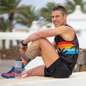 RUNNING TANK MALIBU BLACK