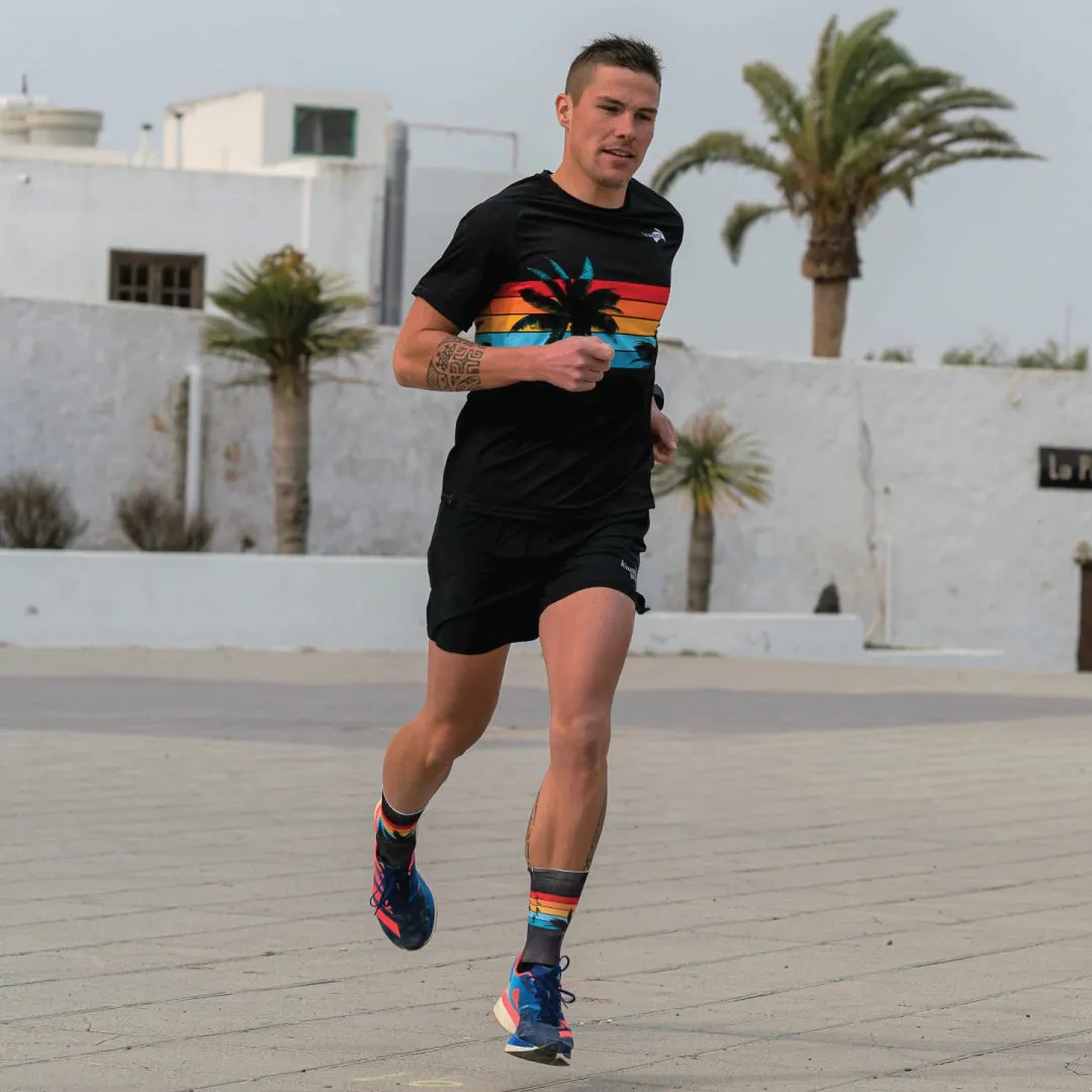 RUNNING TEE-SHIRT MALIBU BLACK