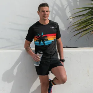 RUNNING TEE-SHIRT MALIBU BLACK