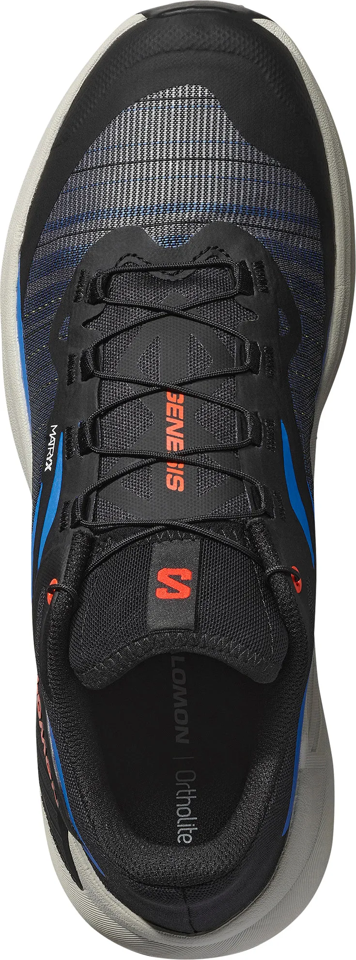 Salomon Genesis Mens Trail Running Shoes - Black