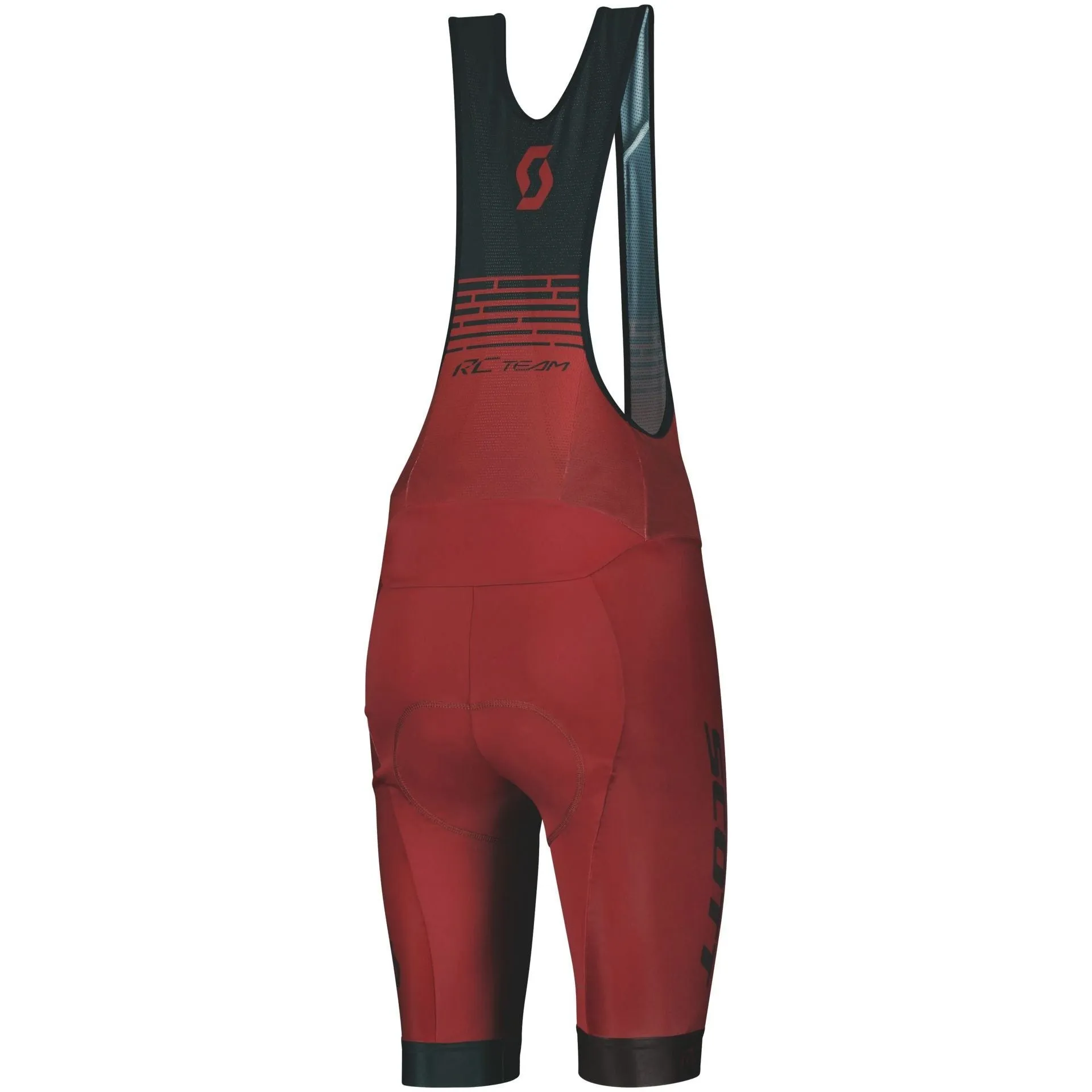 Scott RC Team    Mens Cycling Bib Shorts - Red