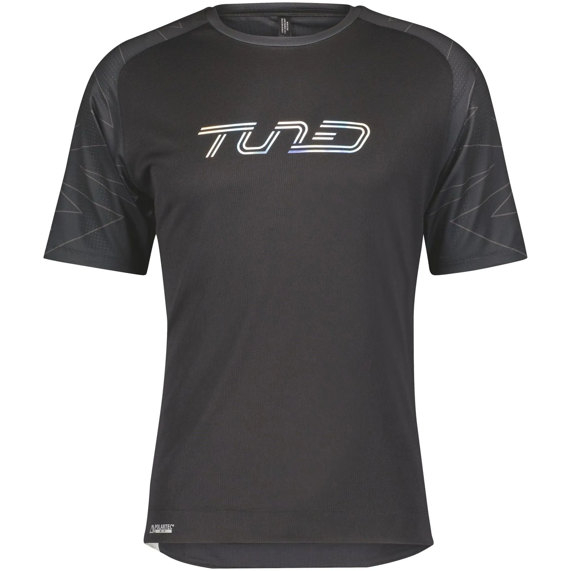 Scott Trail Tuned Short Sleeve Mens Cycling Jersey - Black