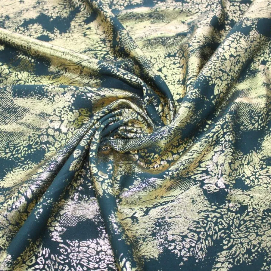 Scuba Foil Animal Print 150cm